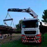 Transporte por carretera de una embarcación de recreo