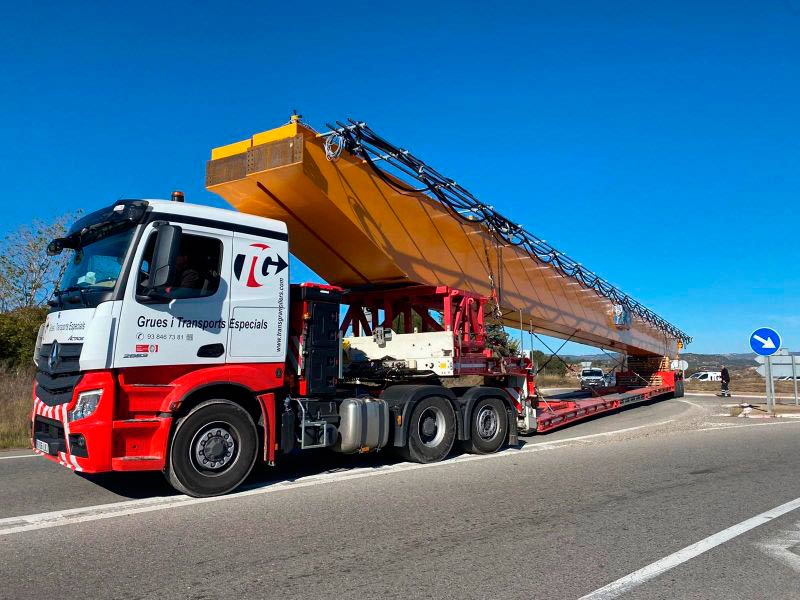 transportes especiales por carretera transgranollers