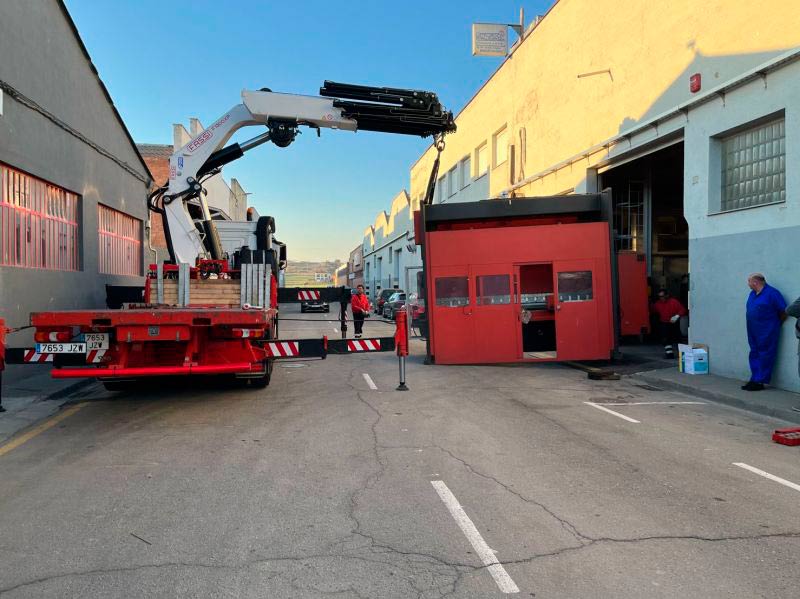 traslado maquinaria pesada transgranollers