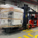 Carretilla elevadora de 16 tn eléctrica con mando a distancia