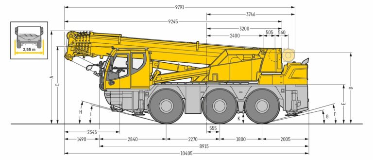 Grúa autopropulsada LIEBHERR LTC 1050-3.1