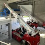 Ubicación de filtro prensa con un peso de 30.000 Kg. mediante dos grúas Pick and Carry