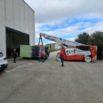 Movimiento y traslado de maquinaria industrial de gran tonelaje